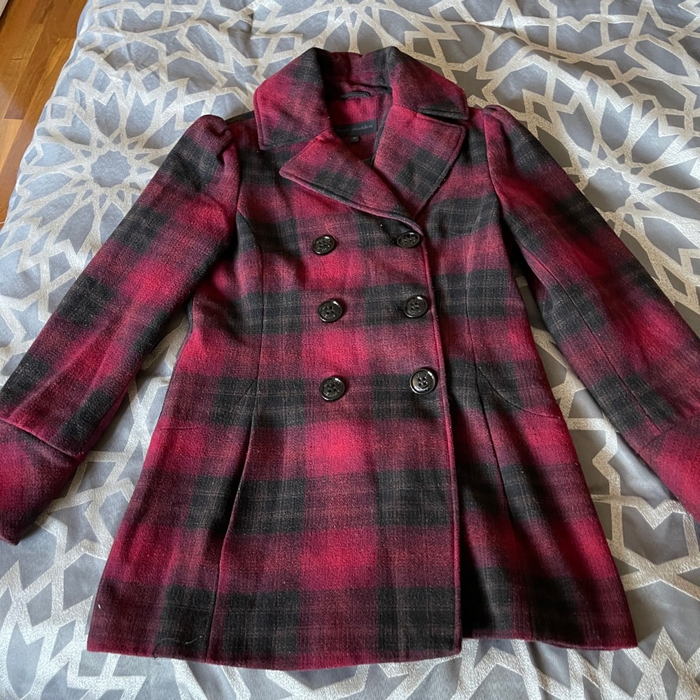 Steve Madden black & red women’s coat